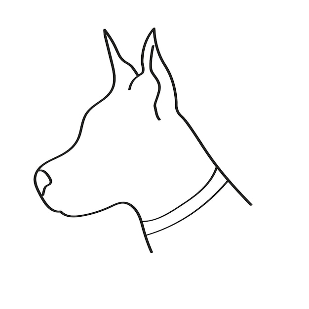 Share 78 Minimalist Dog Outline Tattoo Latest In Eteachers