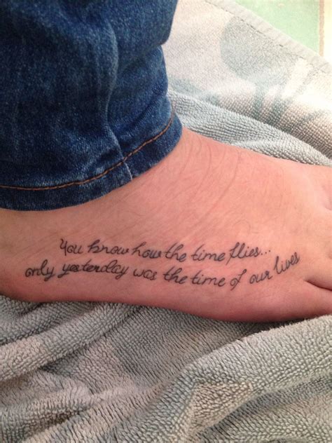 Share More Than 72 Foot Tattoos Quotes In Cdgdbentre