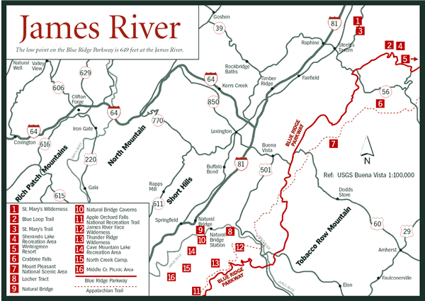 Sherpa Guides Virginia Mountains James River