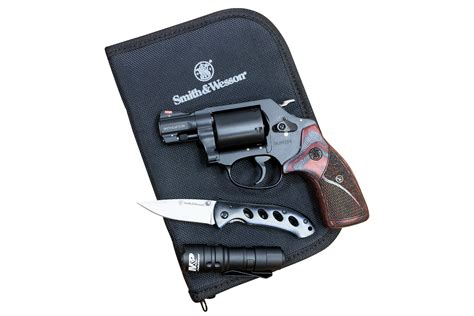 Shop Smith Wesson Model 360 357 Magnum Revolver Edc Kit With Charcoal