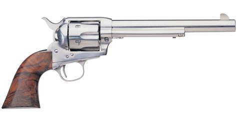 Shop Uberti 1873 Cattleman Stainless 45 Colt Revolver With 7 5 Inch Barrel For Sale Online