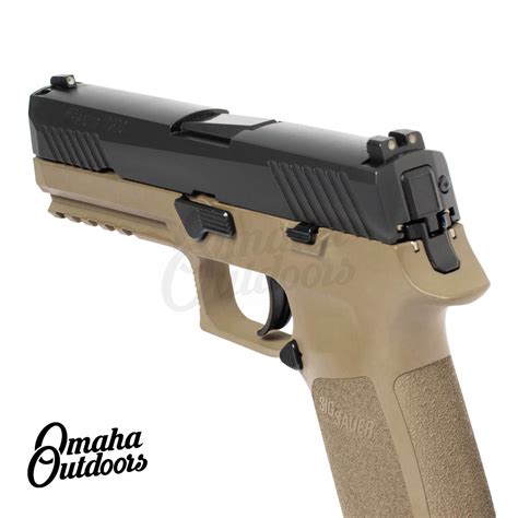 Sig P320 Full Size 10 Rd 45 Acp Fde Pistol Night Sights Omaha Outdoors