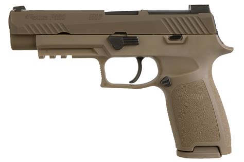 Sig Sauer P320 M17 9Mm Full Size Flat Dark Earth Fde Pistol With