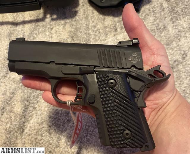 Sig Sauer P320 Nitron Compact Vs Rock Island Armory Bbr 3 10 45Acp Size