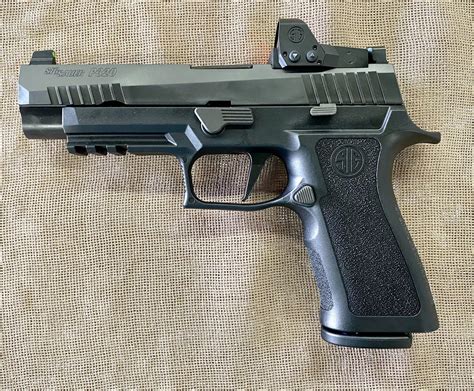 Sig Sauer P320 X Full 9Mm 17 1 Capacity 4 7 Barrel With Romeo 1 Pro