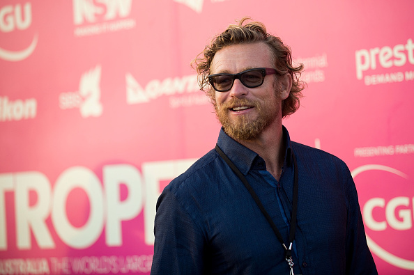 Simon Baker Sexy Beard Simon Baker The Mentalist Pinterest