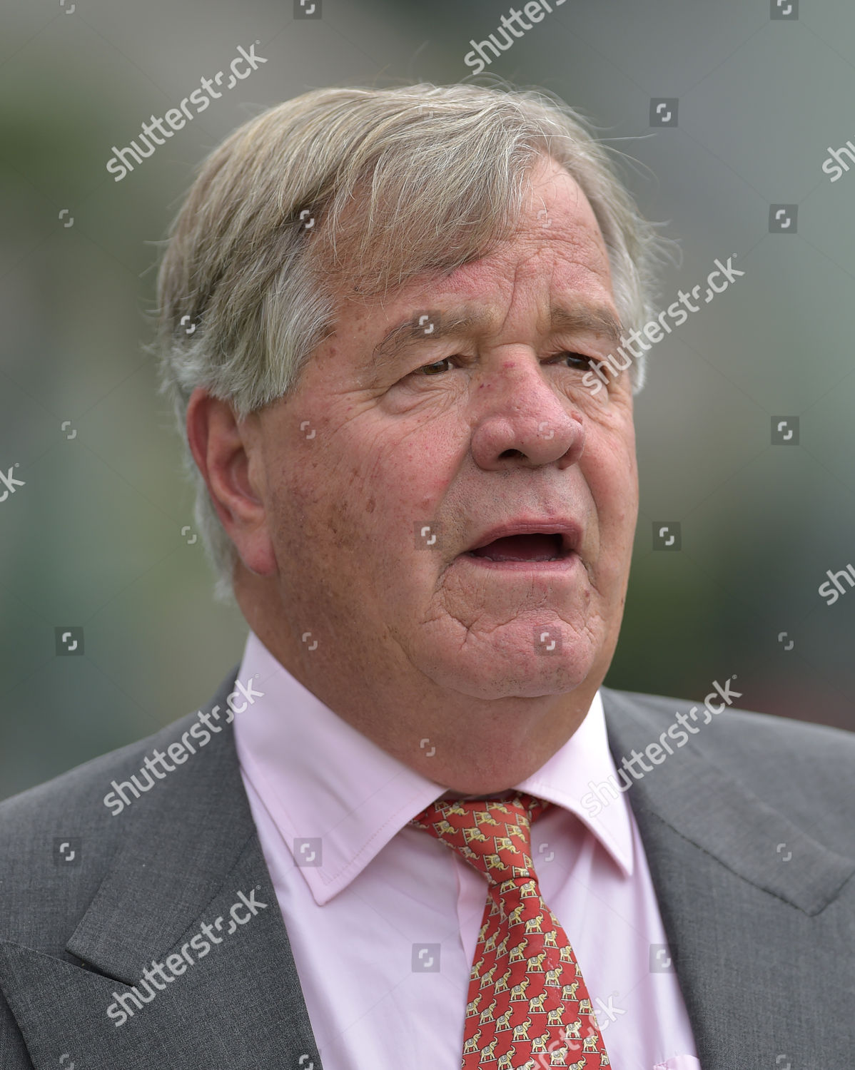 Sir Michael Stoute Trainer Watches His Editorial Stock Photo Stock