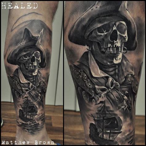 Skeleton Pirate By Venom Ink Tattoo Pirate Tattoo Pirate Tattoo