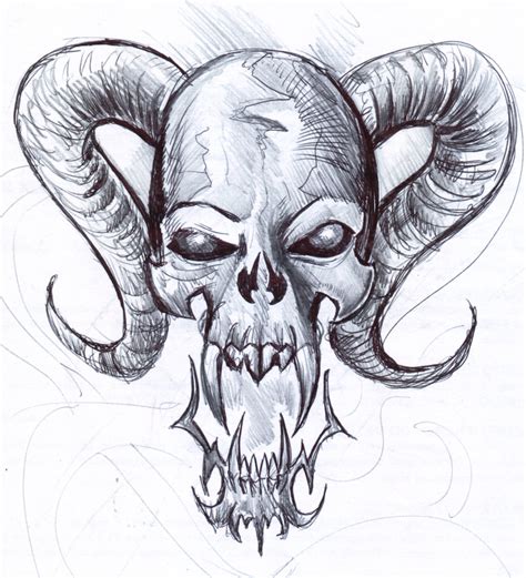 Skull Tattoos Drawing At Getdrawings Free Download