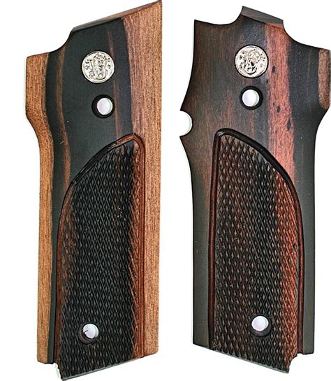 Smith Wesson Model 59 Auto Tigerwood Grips