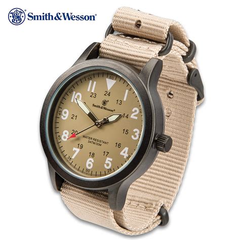 Smith Wesson Nato Wristwatch Canvas Band