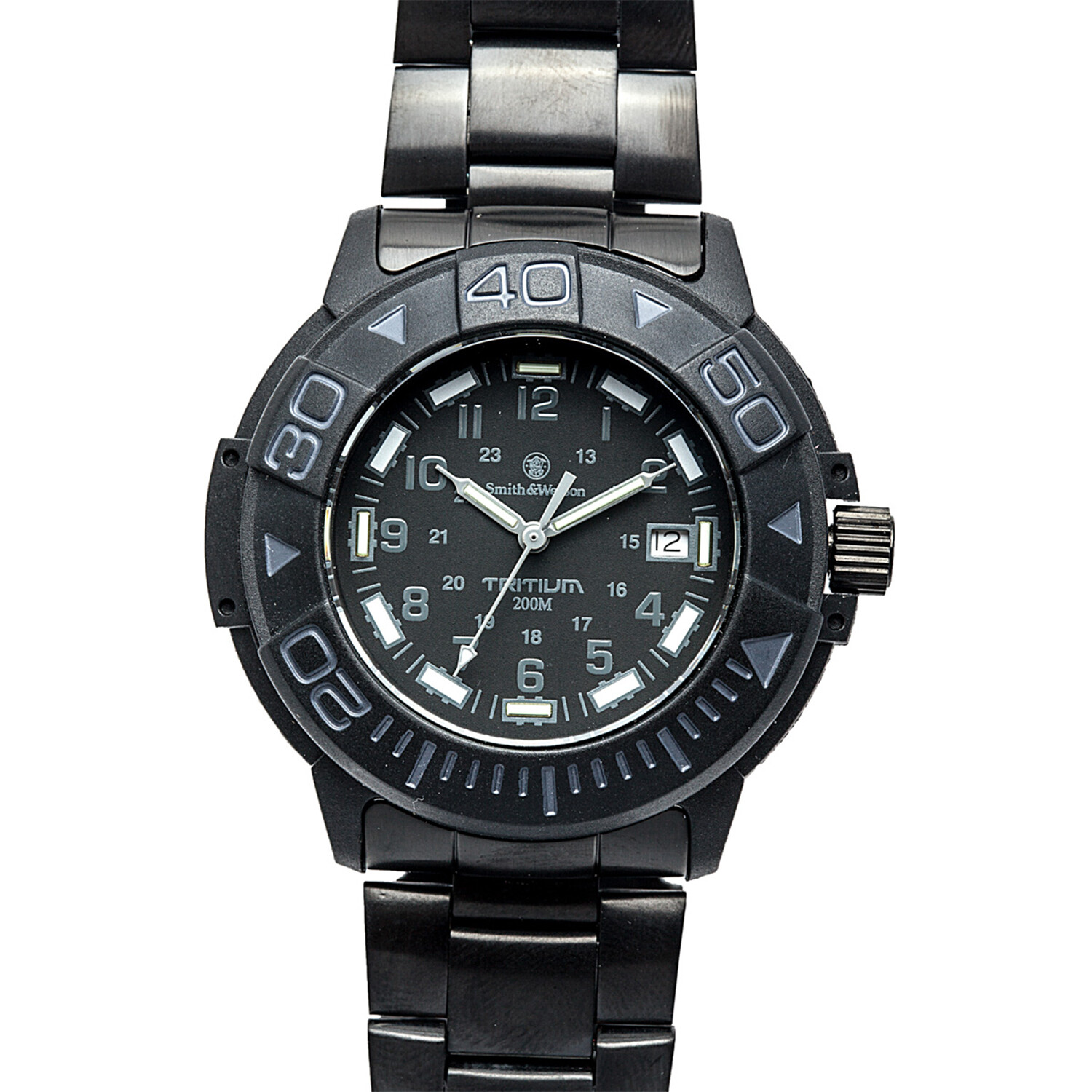 Smith Wesson Quartz Tactical Watch Black 582578 Watches At