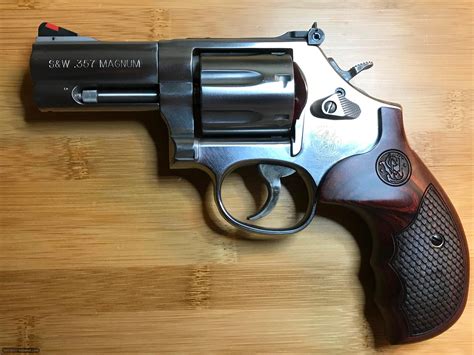 Smith Wesson S W 686 Plus Deluxe 7Rd 3In 357 Mag Revolver With