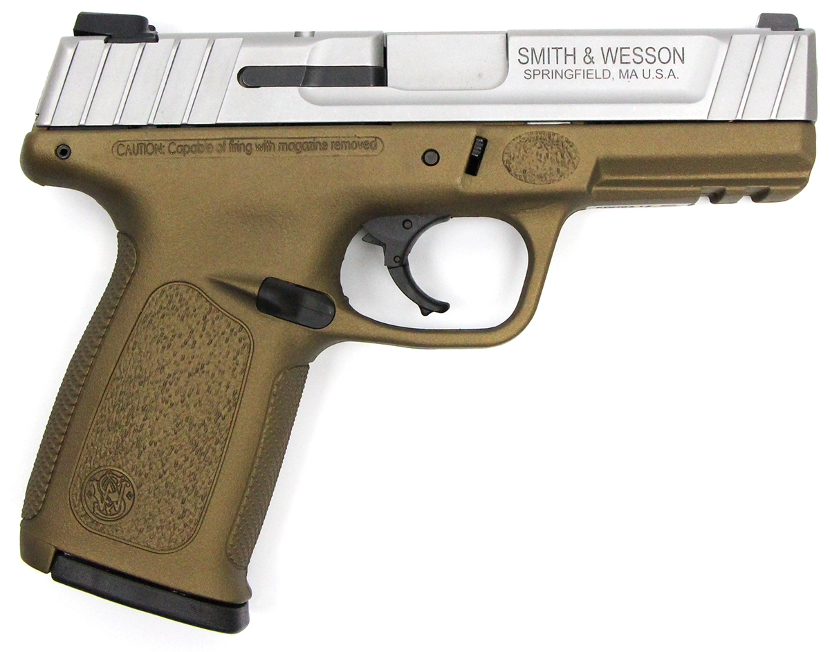 Smith Wesson Sd40 Ve Burnt Bronze Edition 40 S W Pistol Hyatt