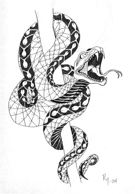 Snakes Drawings Google Search Snake Drawing Snake Tattoo Design