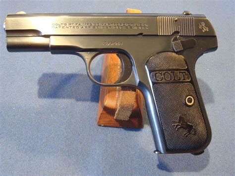 Sold Colt 1903 Pocket Hammerless 32 Mint Perfect With Manual Pre98