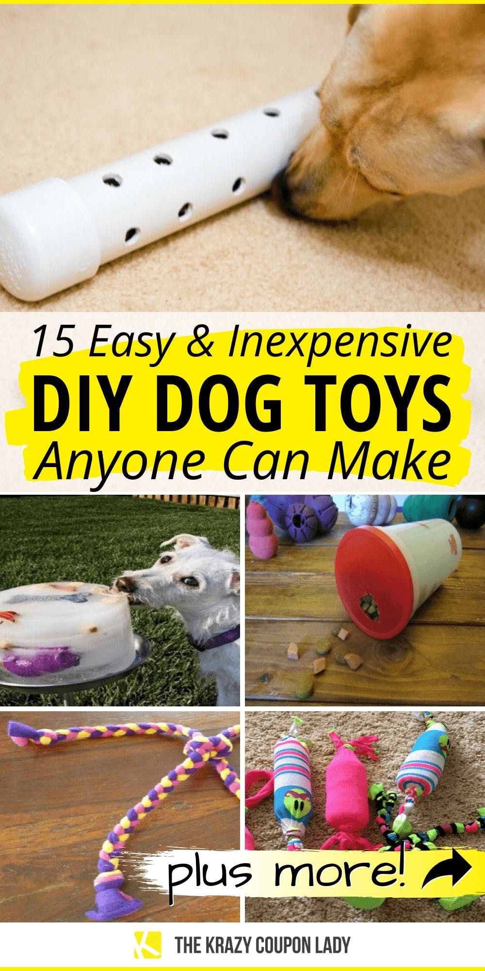 Spel 12 Diy Dog Toys Diy Dog Stuff Dog Games