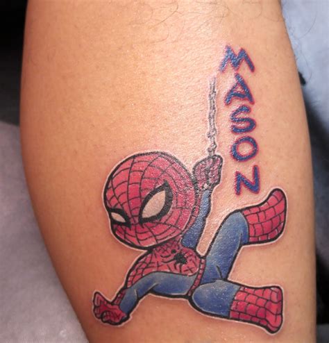 Spiderman Tattoo Ideas Small And Mighty Inked Designs