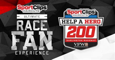 Sport Clips Ultimate Race Fan Experience Sweepstakes