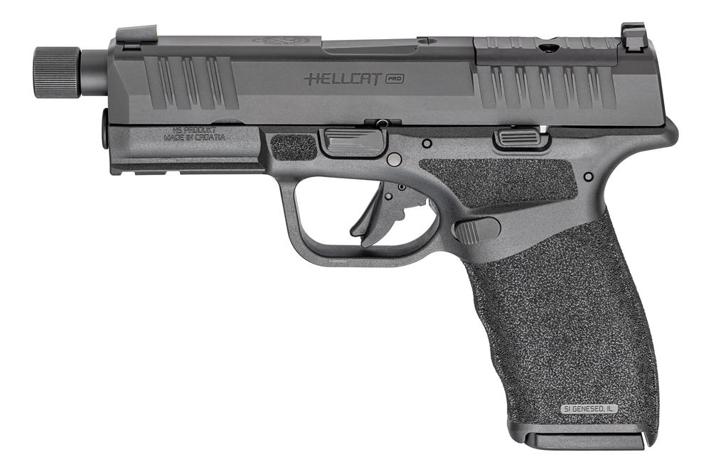 Springfield Hellcat Pro Comp Osp 9Mm Black Optic Ready Pistol With