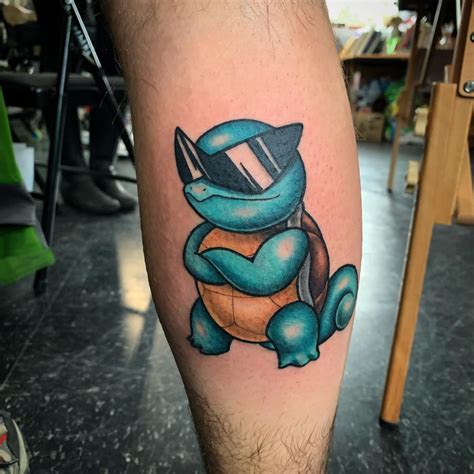 Squirtle Tattoo Pokemon Tattoo Tattoos Tattoos And Piercings