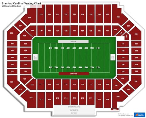 Stanford Football Stadium Seating Chart