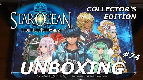 Star Ocean Integrity And Faithlessness Collector S Edition Unboxing