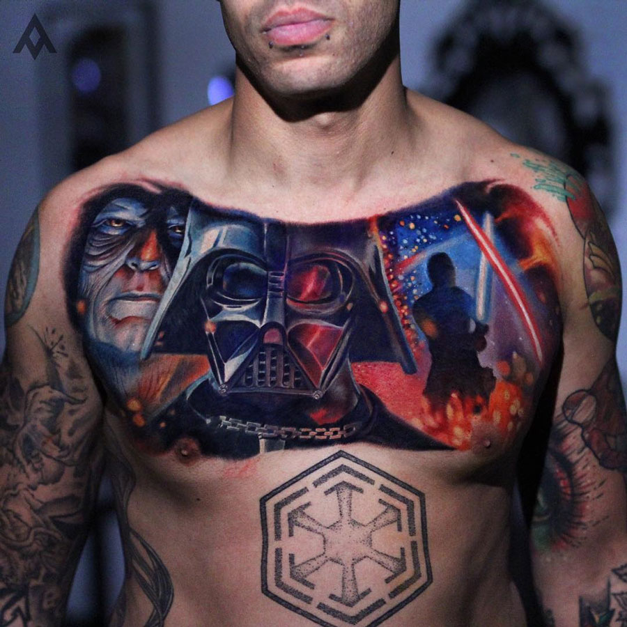 Star Wars Tattoos For Men Best Designs And Ideas For Guys