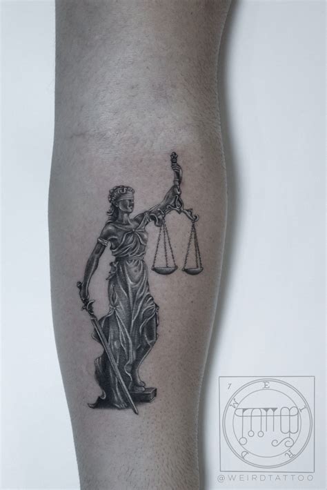 Statue Tattoo Statue Tattoo Justice Tattoo Tattoos