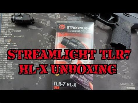 Streamlight Tlr7 Hl X Unboxing Youtube