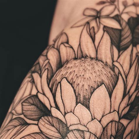 Stunning Black Flower Tattoo Design Ideas You Need To See