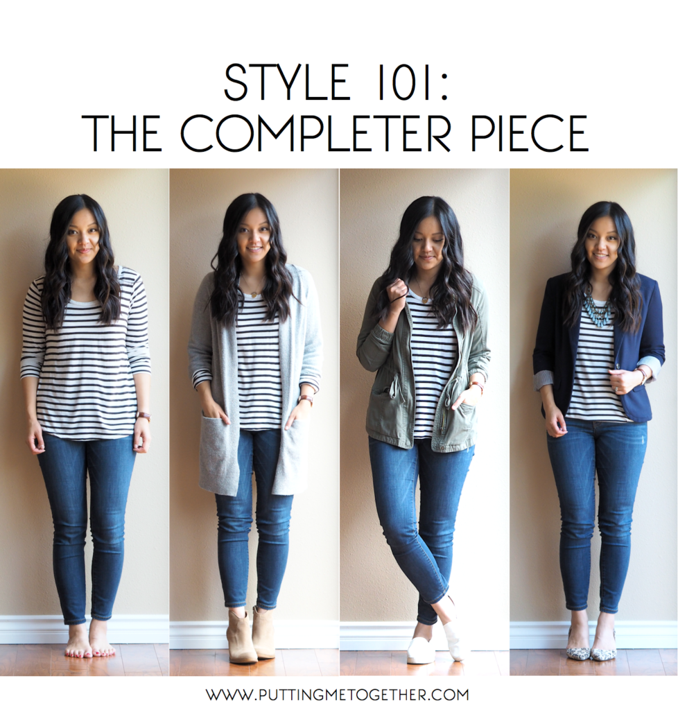 Style 101 The Completer Piece Remixable Wardrobe Fashion Outfits