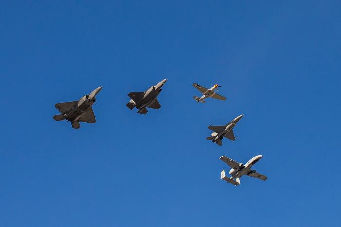 Super Bowl Flyover 75Th Usaf Anniversary