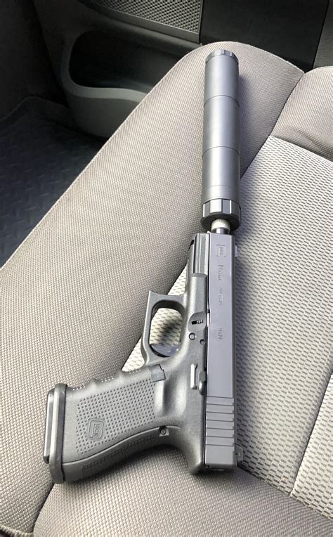 Suppressed Glock