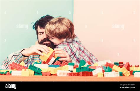 Surefire Ways To Bond With Your Son Dad And Kid Build Plastic Blocks