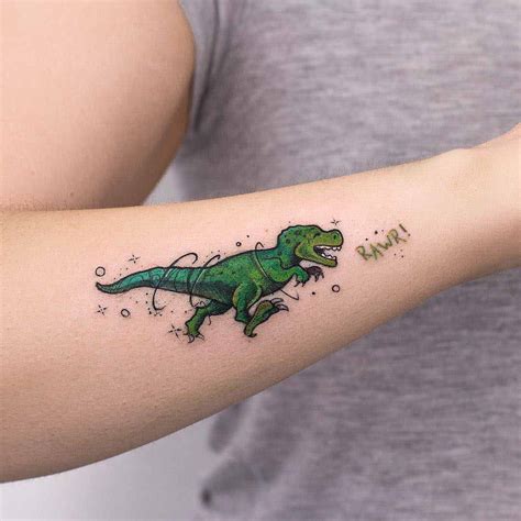 T Rex Tattoo T Rex Tattoo Tattoos Flower Tattoos