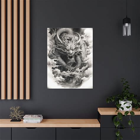 Tattoo Asian Dragon Canvas Art Asian Dragon Art Tattoo Dragon Asian