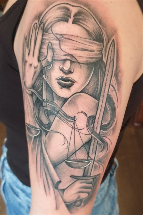 Tattoo Galleries Lady Justice