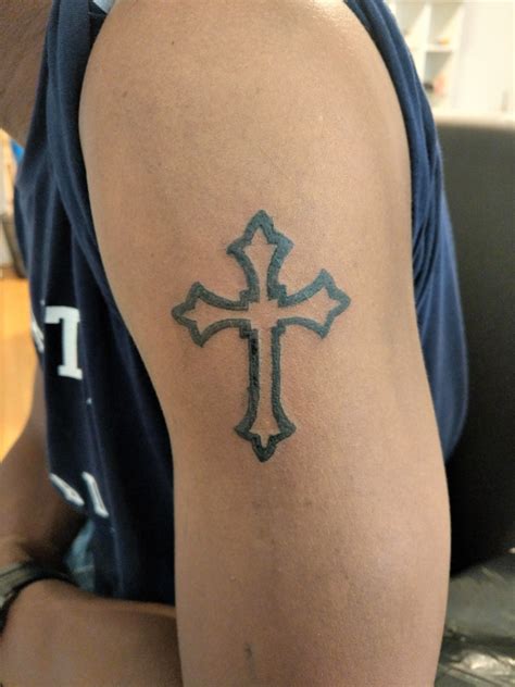 Tattoo Work Simple Cross Tattoos Art