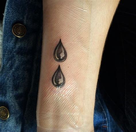 Teardrop Tattoo Design