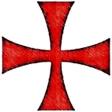 Templar Cross Tattoo Printable Kids Entertainment