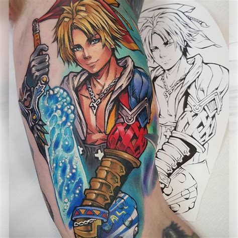 The 58 Best Final Fantasy Tattoos Images On Pinterest Fantasy Tattoos