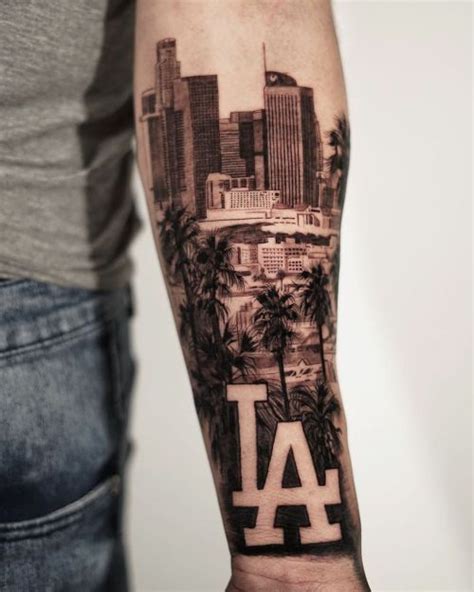 The Best La Dodgers Tattoo Ideas 2022 Sports Blog It