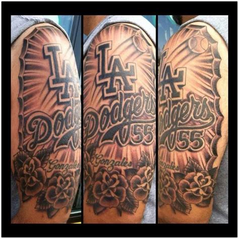 The Best La Dodgers Tattoo Ideas 2024 Sports Blog It