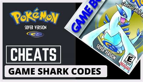 The Best Pok Mon Silver Cheats Gameshark Codes 2022 Gaming Gorilla