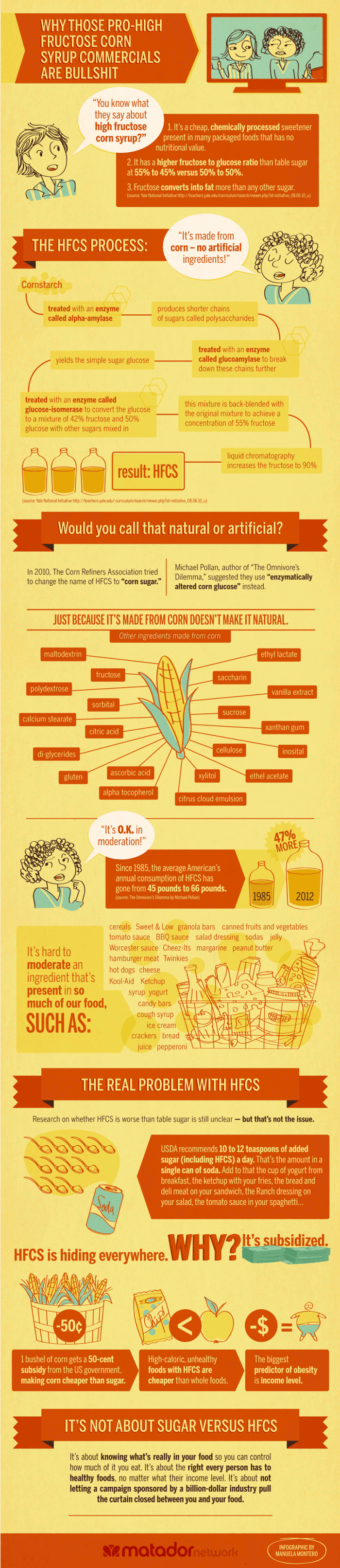 The Difference Between Standard And High Fructose Corn Syrup