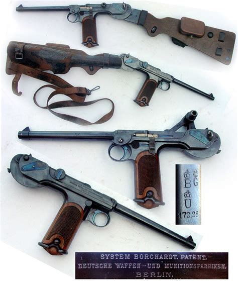 The First Semi Auto Pistol Gun Pictures Pinterest