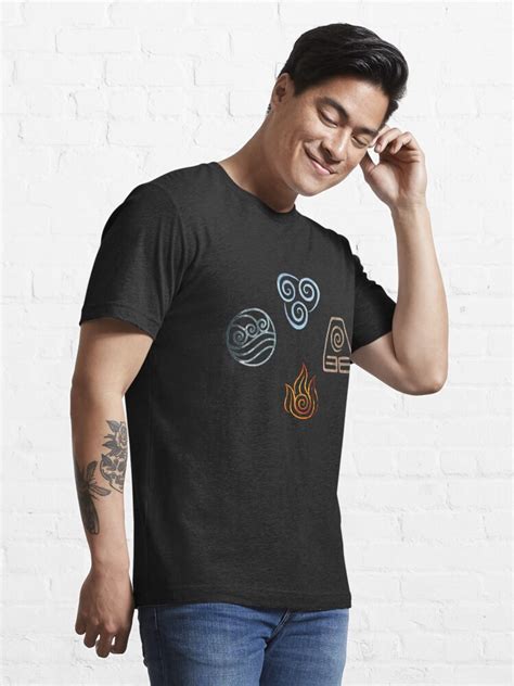 The Four Elements Avatar Symbols Essential T Shirt For Sale By