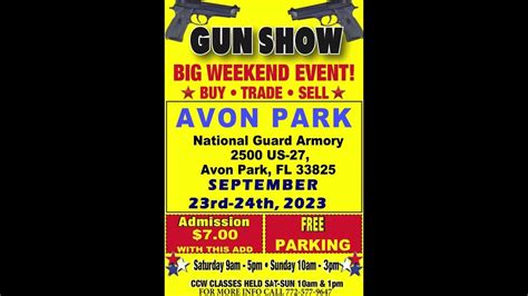 The Great American Gun Show At The Avon Park National Guard Armory