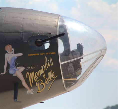 The Memphis Belle Famous Wwii Airplane Is Displayed In Memphis